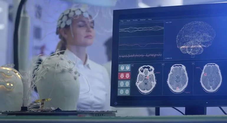 Pesquisa em neurotecnologia. Foto divulgada pela ONU News.