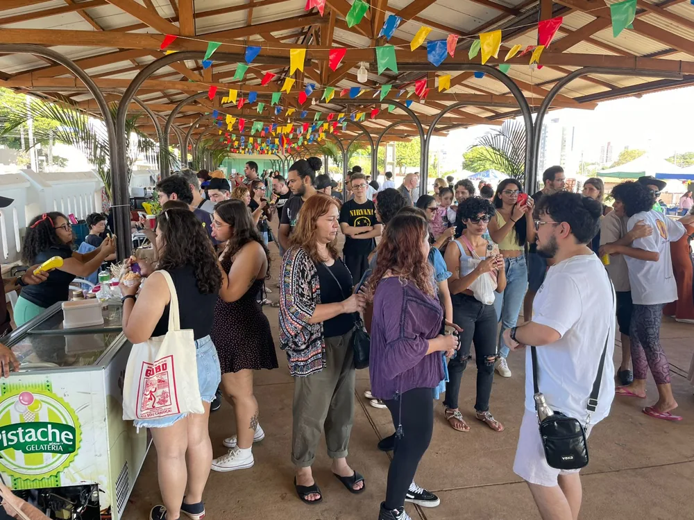 Feira Cultural em Campo Grande. Imagem de arquivo divulgada pela prefeitura.